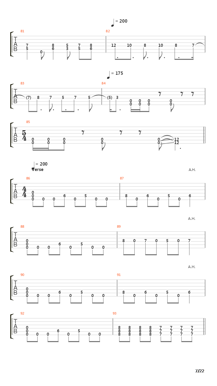 Funeral吉他谱