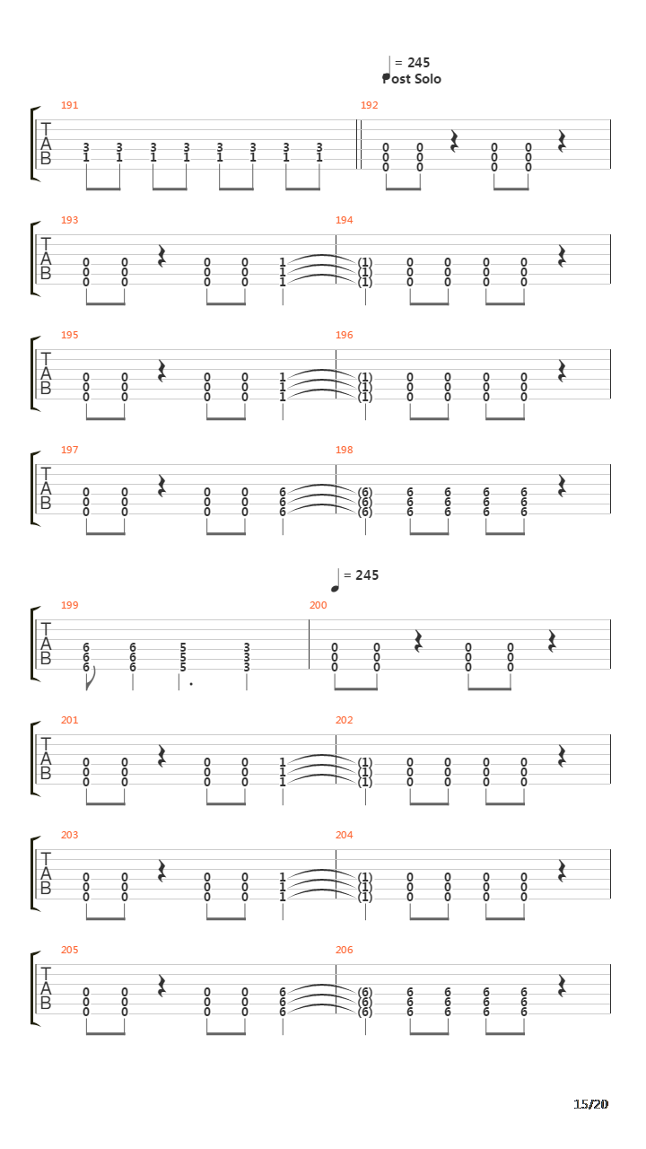 Funeral吉他谱