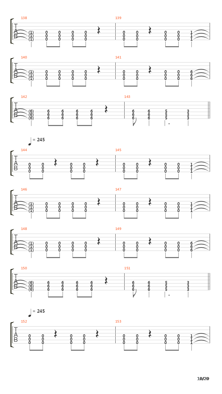 Funeral吉他谱