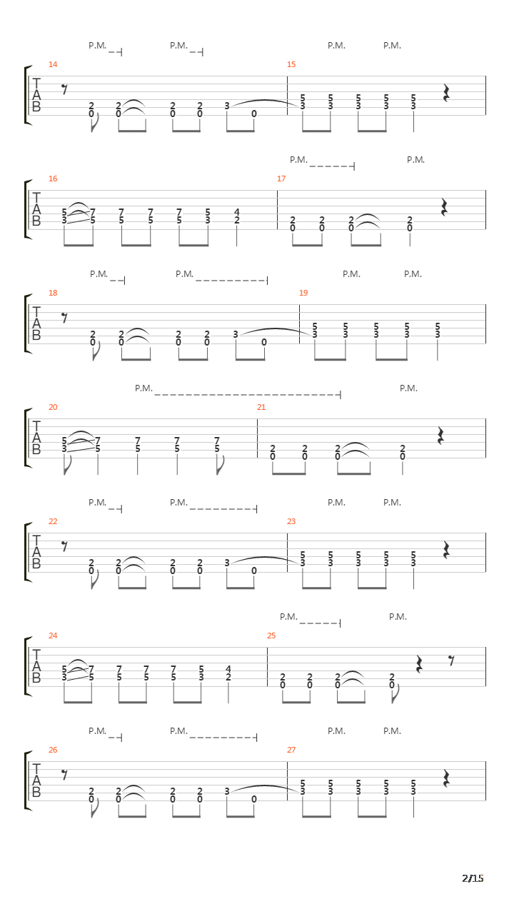King Of The Dead End Road吉他谱