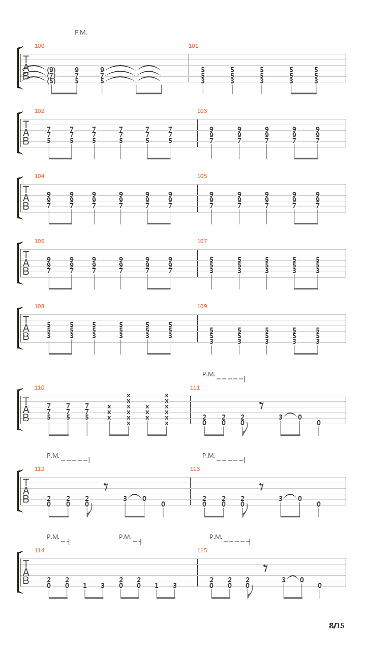 King Of The Dead End Road吉他谱