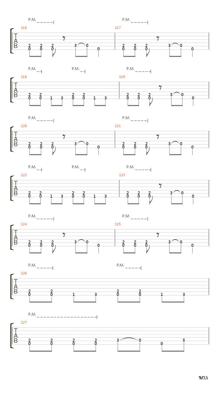 King Of The Dead End Road吉他谱