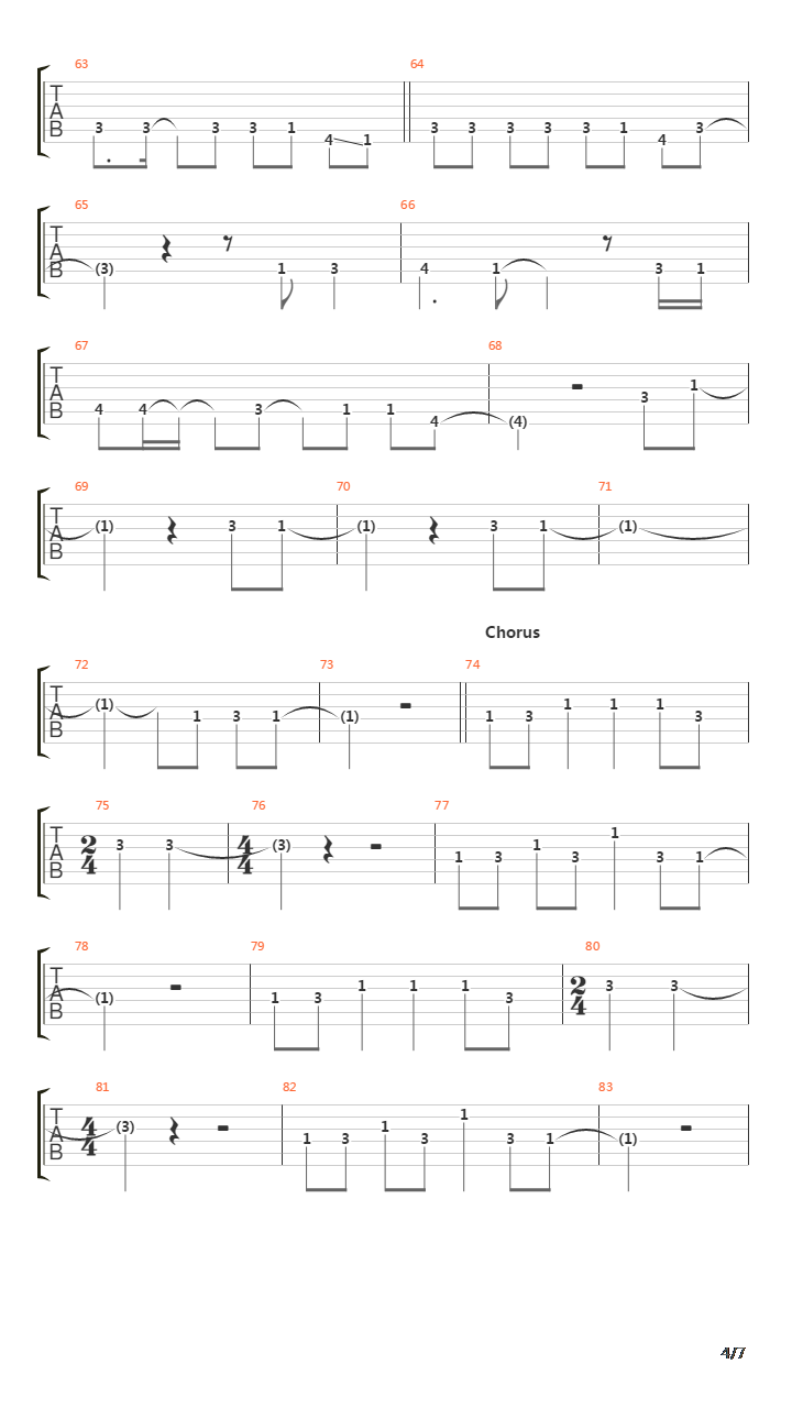 Straight Lines吉他谱