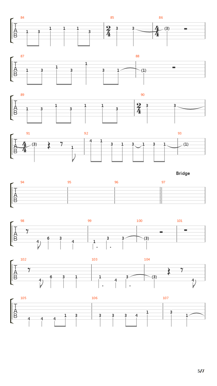 Straight Lines吉他谱