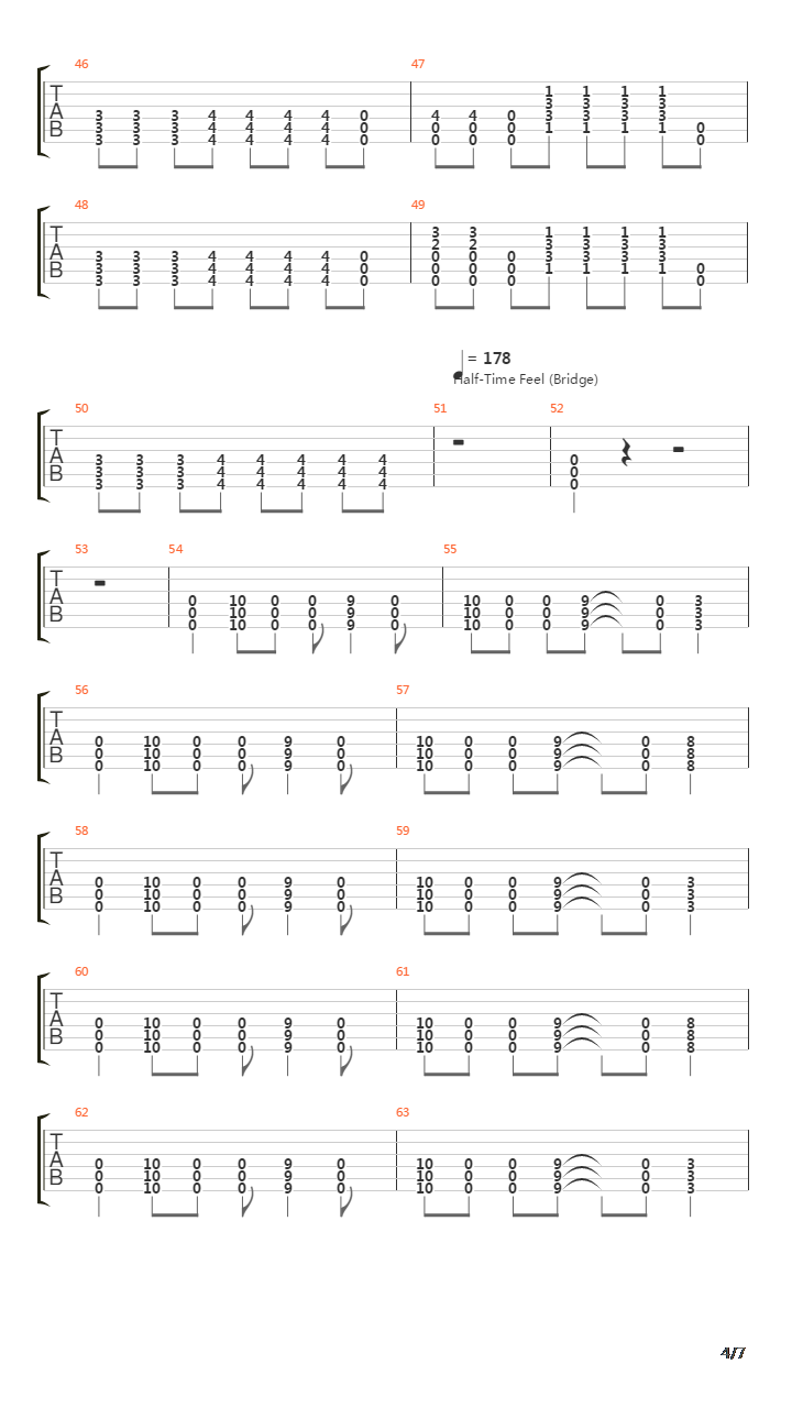 The Closing吉他谱