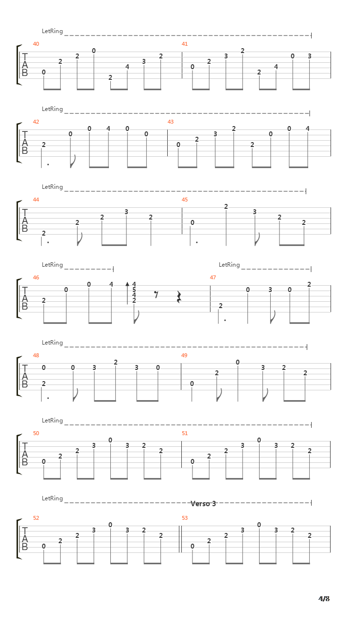Cancion Del Elegido吉他谱
