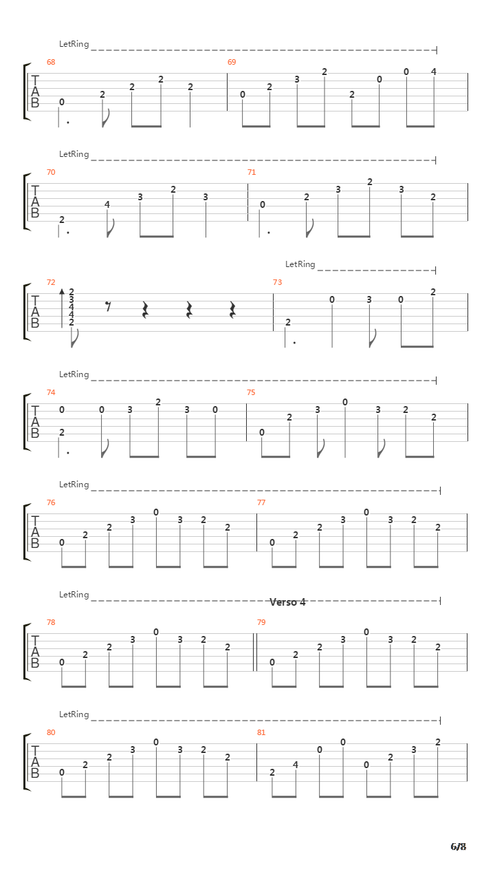 Cancion Del Elegido吉他谱
