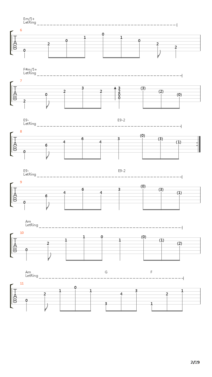 La Maza吉他谱