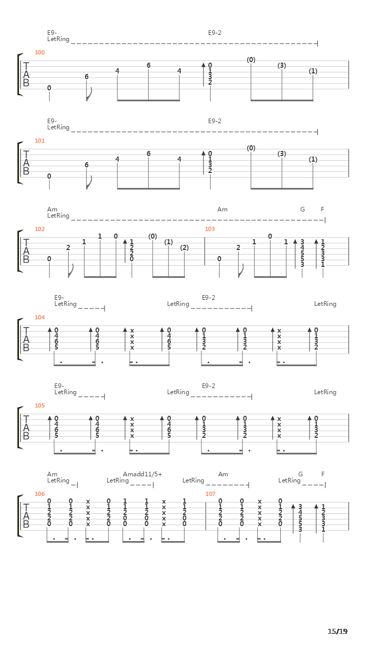 La Maza吉他谱