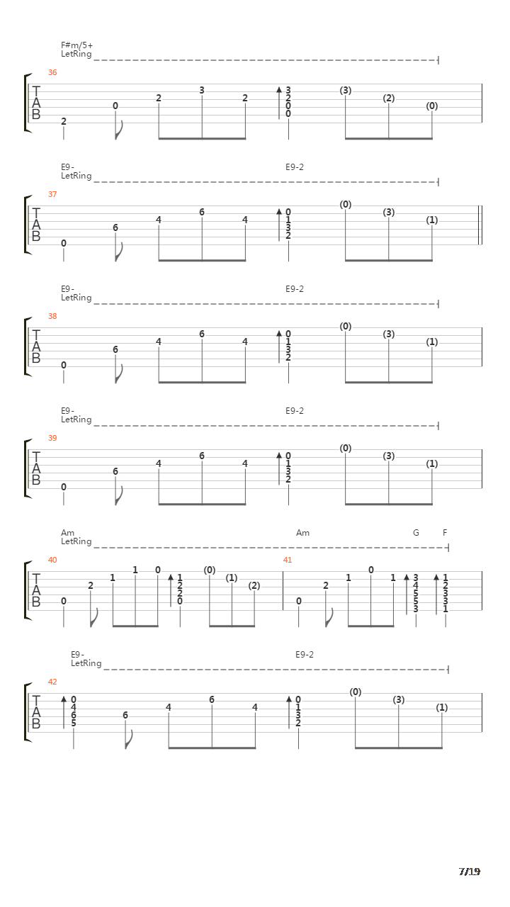 La Maza吉他谱