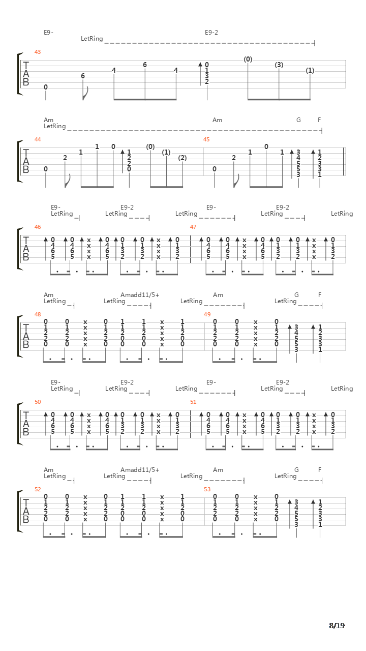 La Maza吉他谱