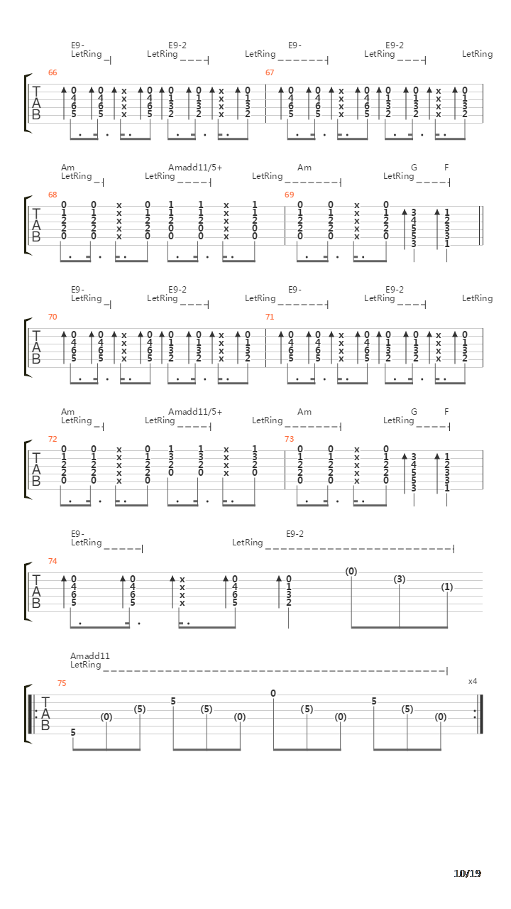 La Maza吉他谱