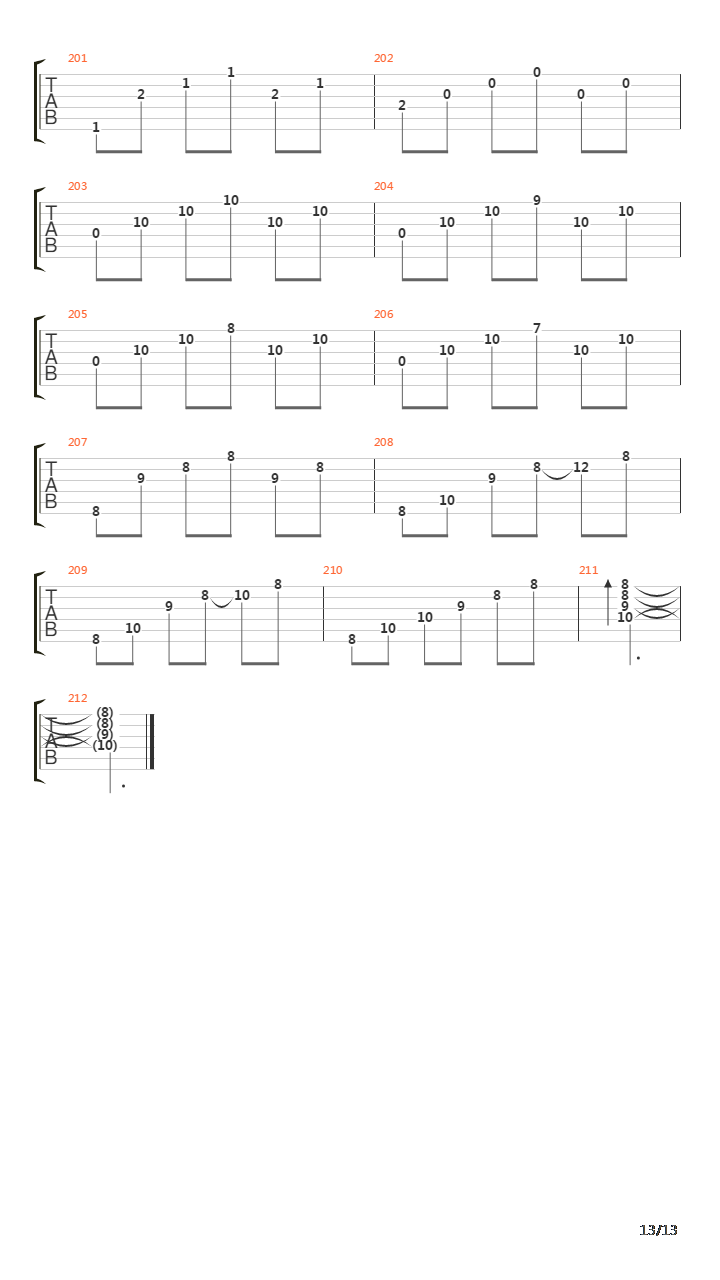 Ojala吉他谱
