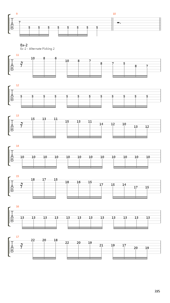 Demonstration 1吉他谱