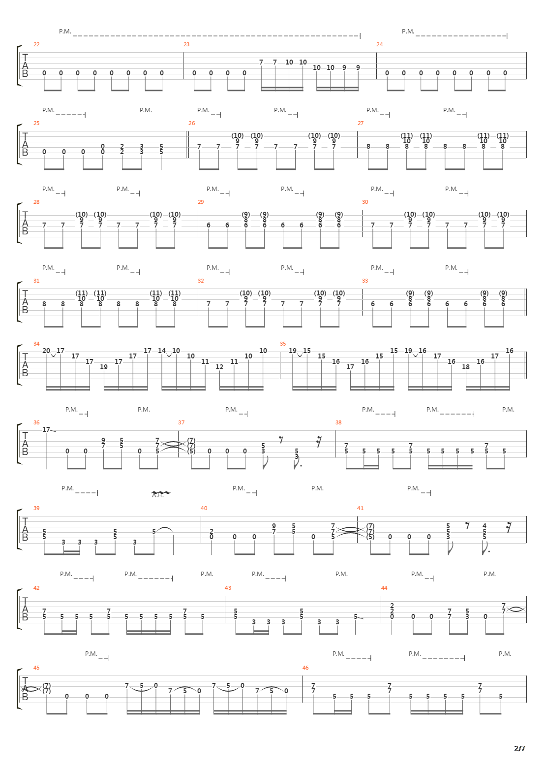 Lead Us To War吉他谱