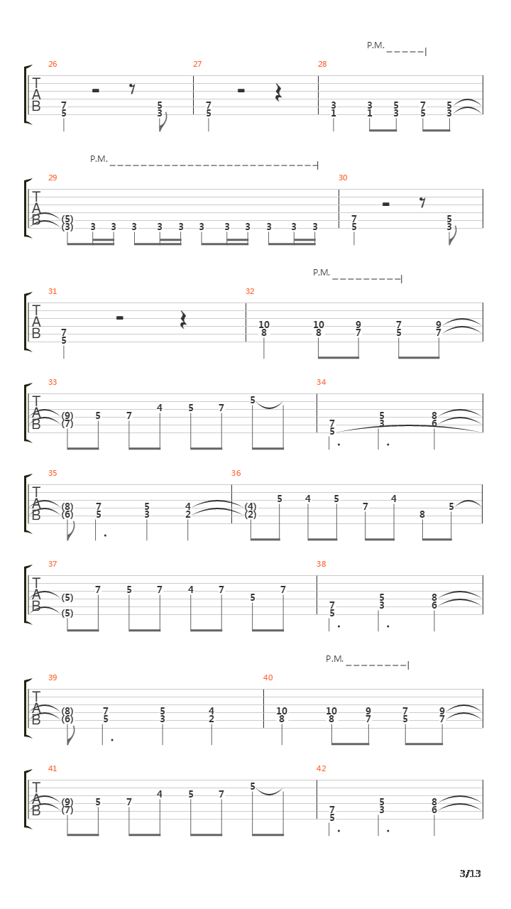 Passage To The Fourth World吉他谱