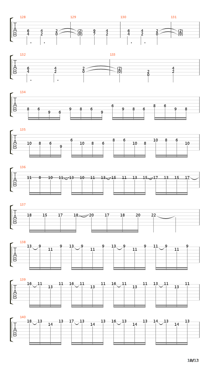 Passage To The Fourth World吉他谱