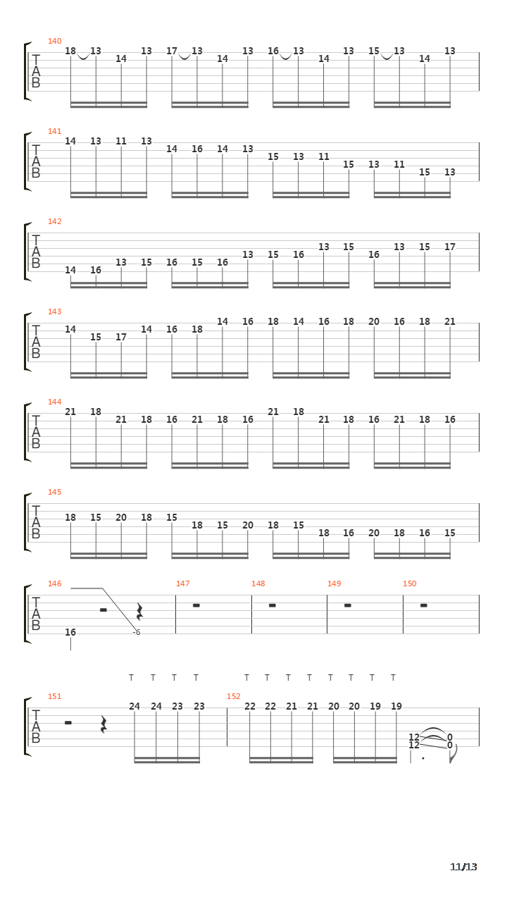 Passage To The Fourth World吉他谱