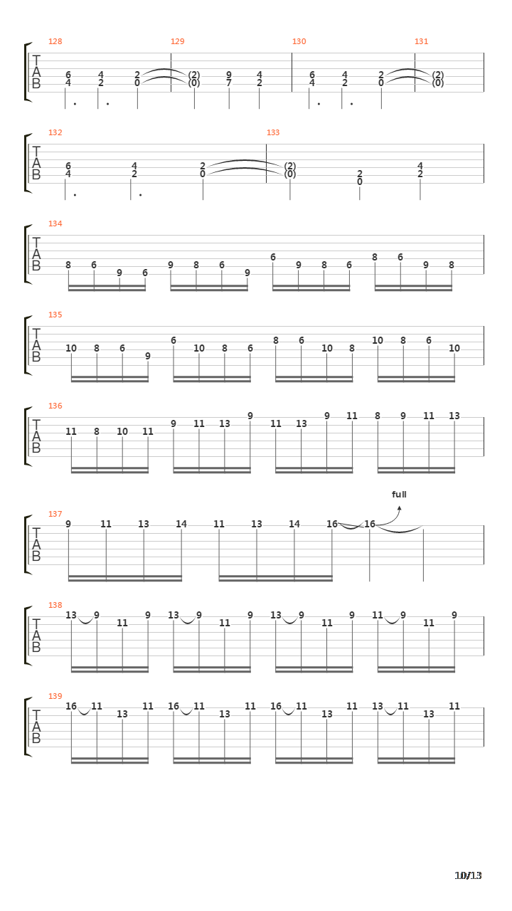 Passage To The Fourth World吉他谱