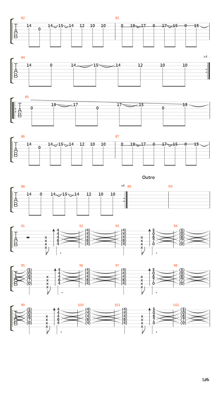 Into The Light吉他谱