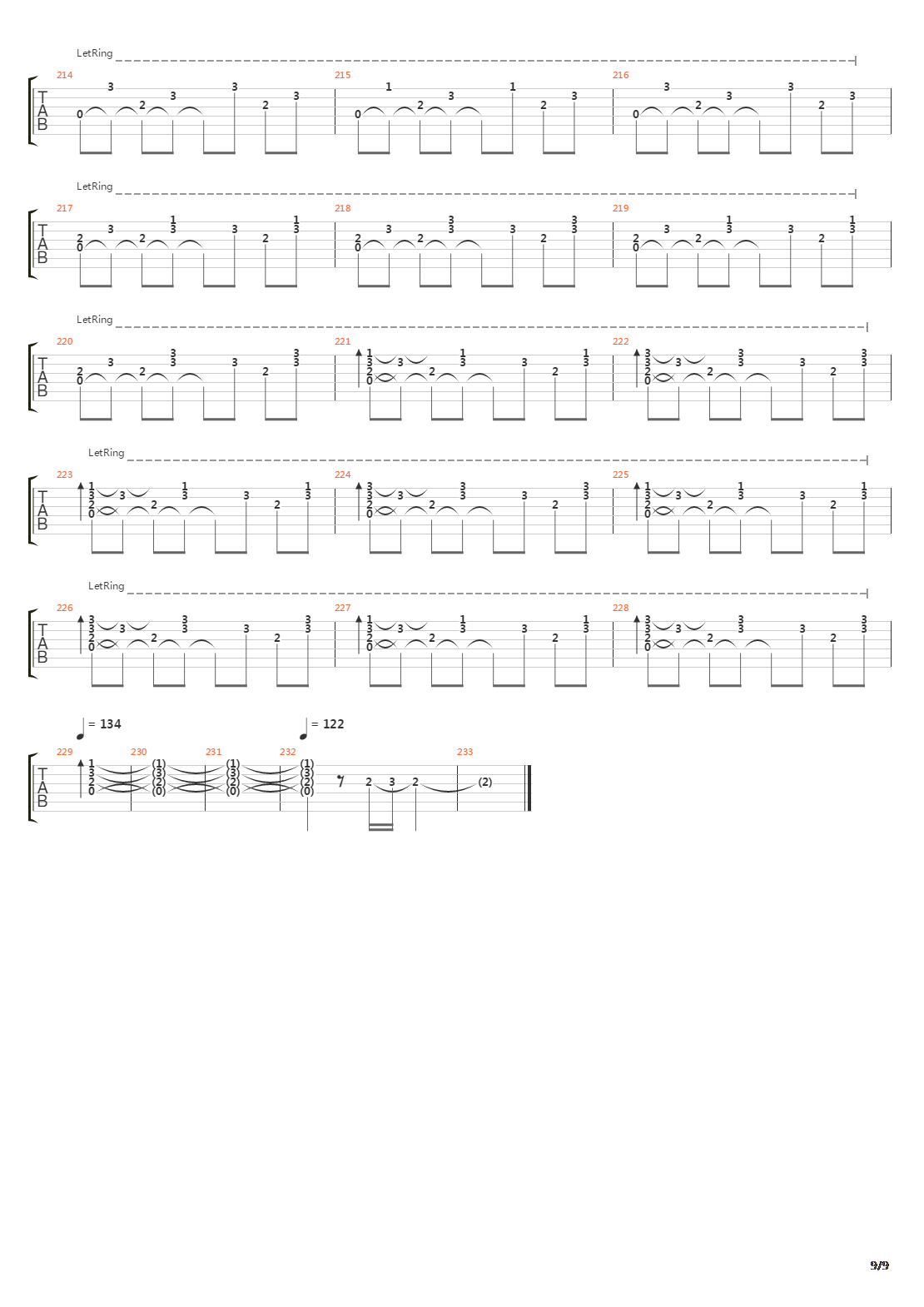 Switch吉他谱