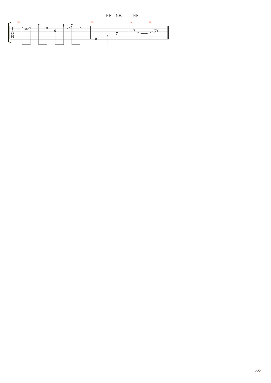 Elk River Live吉他谱