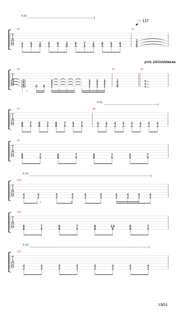 Trample The Weak Hurdle The Dead吉他谱