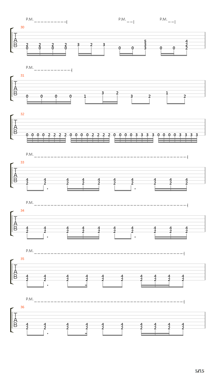 Trample The Weak Hurdle The Dead吉他谱