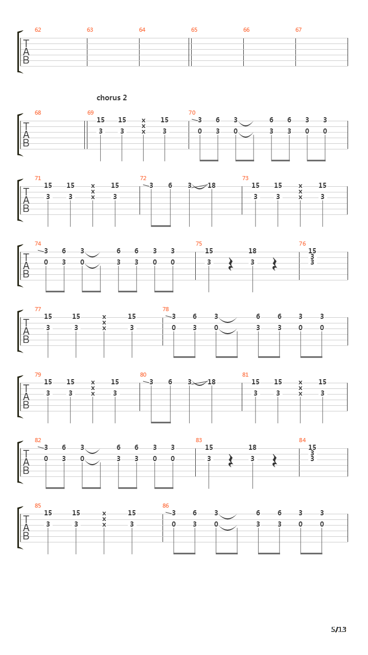 Bangarang吉他谱