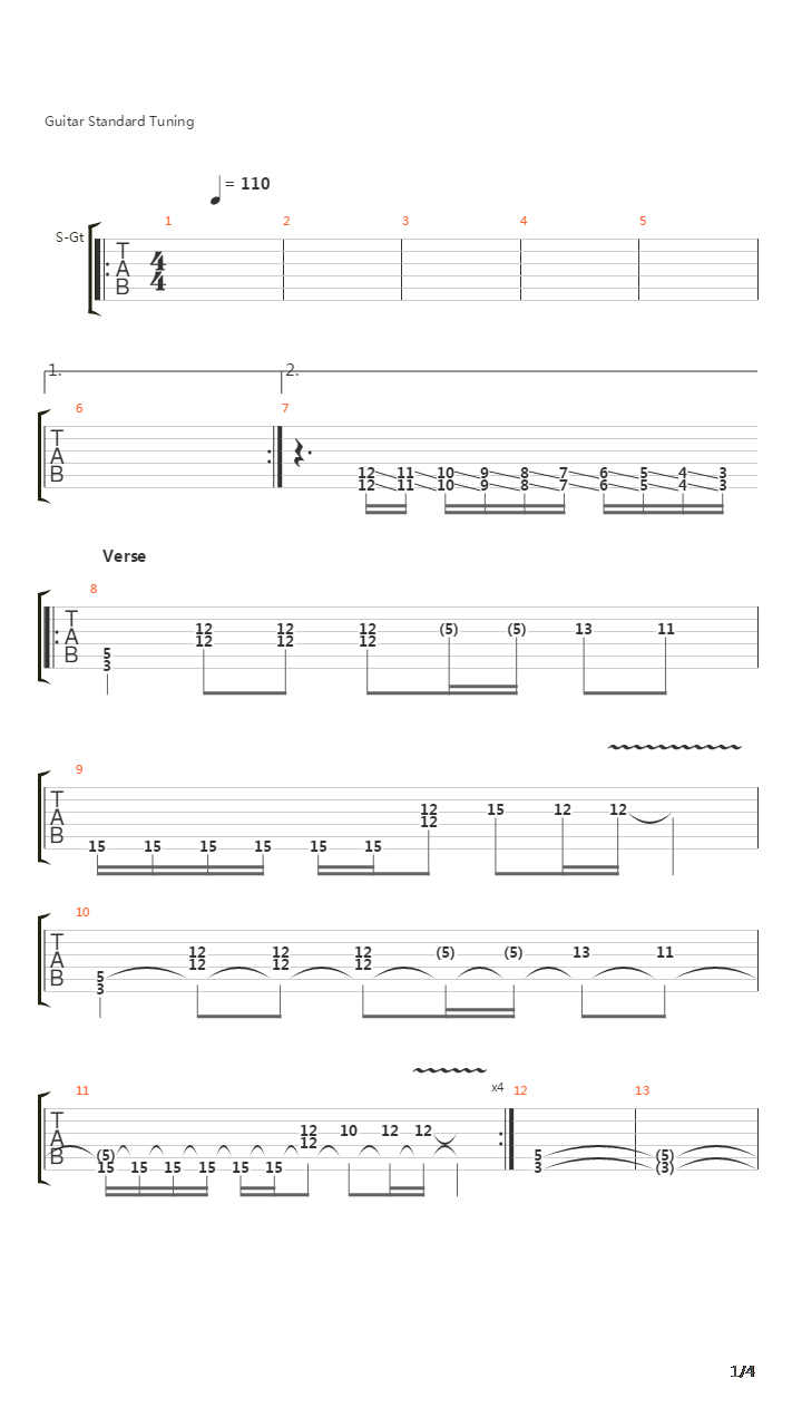 Bangarang吉他谱