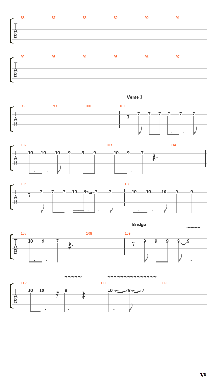 Head Of The Pack吉他谱