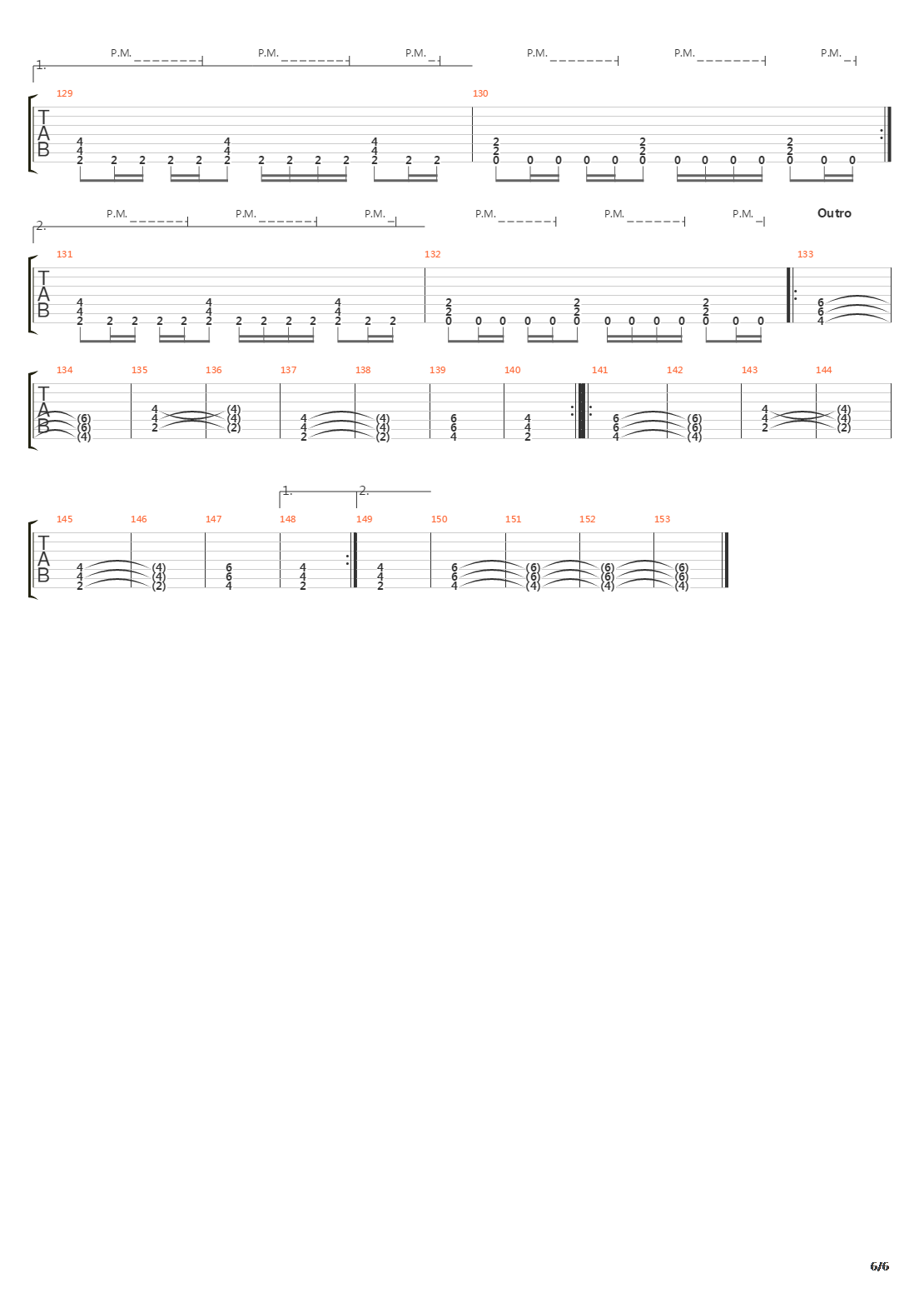 Patterns吉他谱