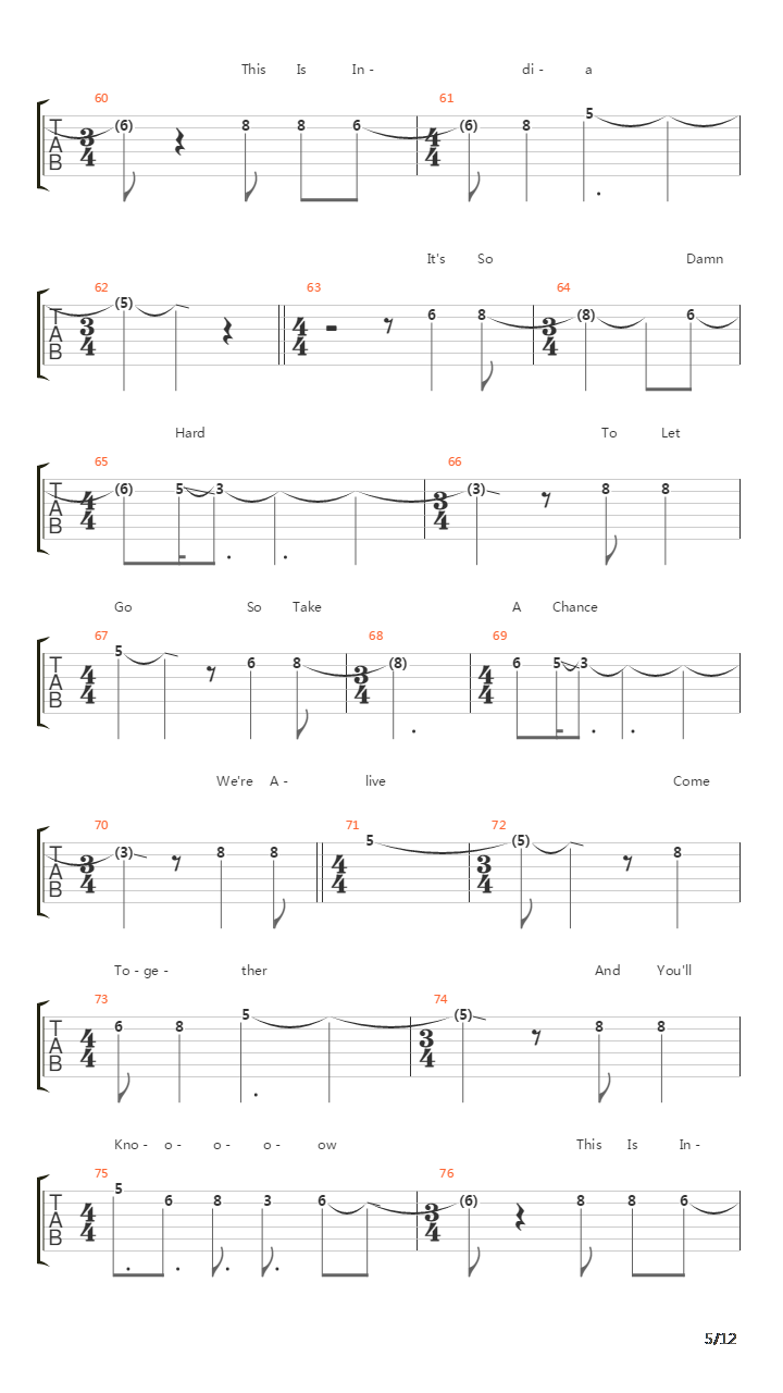 Illusion Maeva吉他谱
