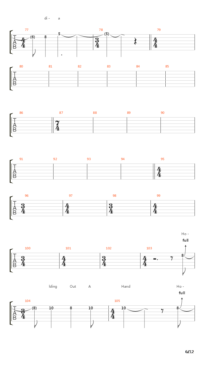 Illusion Maeva吉他谱