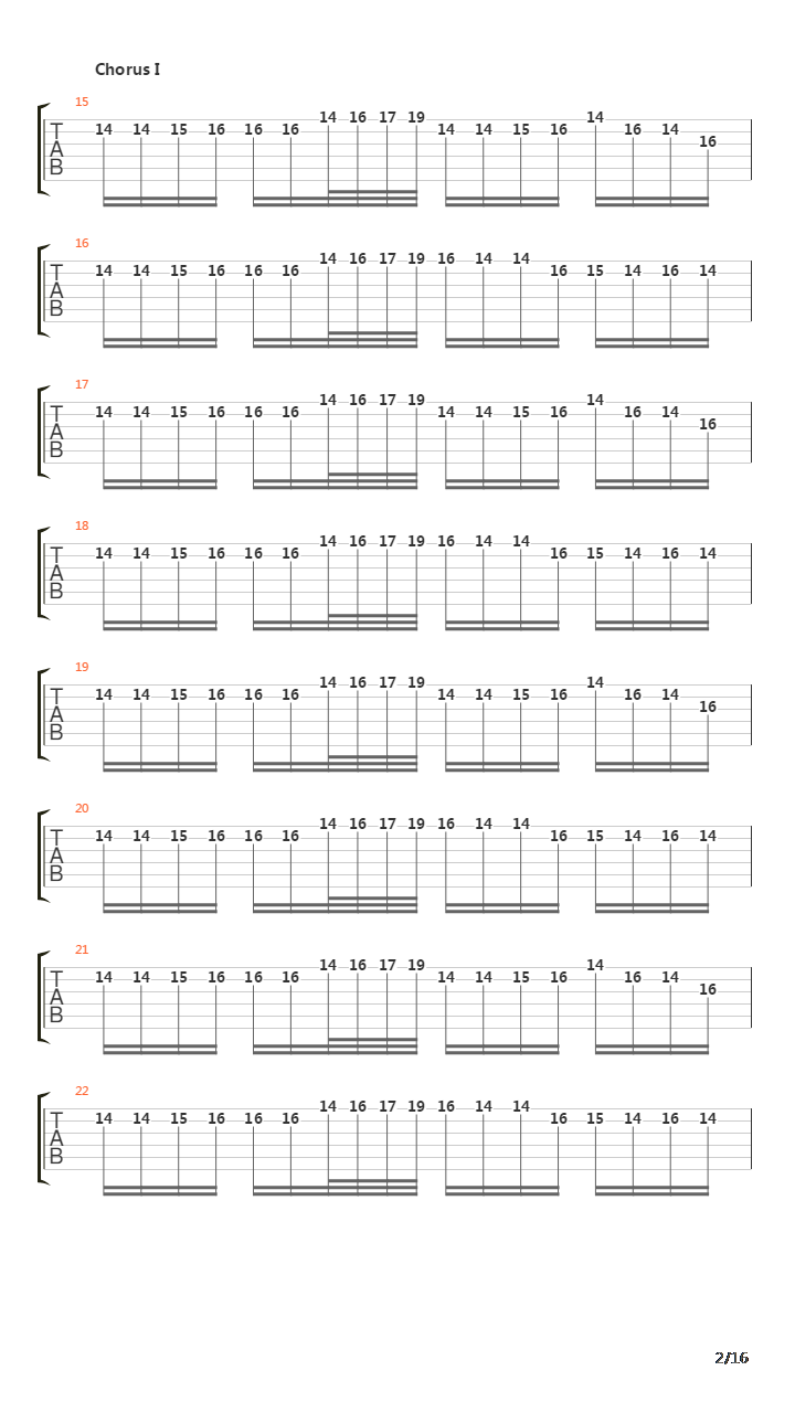 Kasta Sten吉他谱