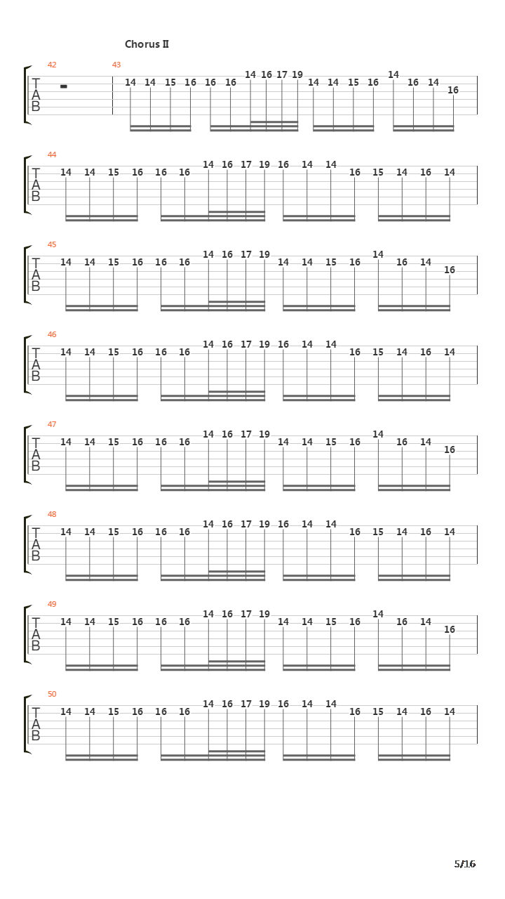 Kasta Sten吉他谱