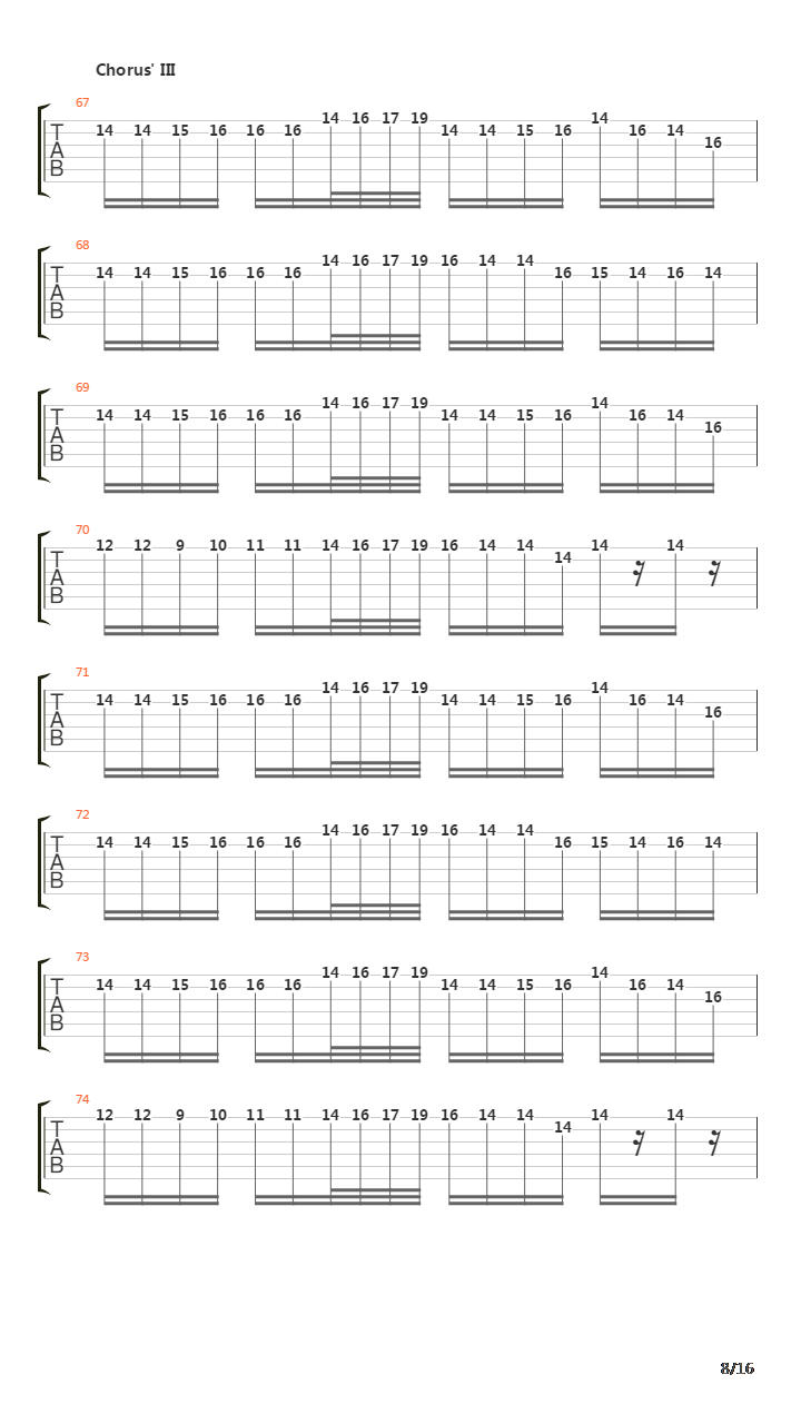 Kasta Sten吉他谱