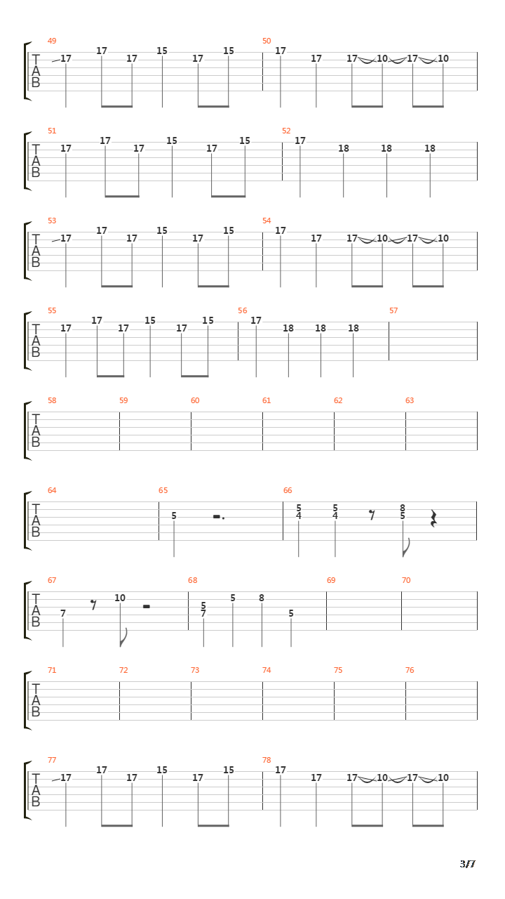 Ovningskora吉他谱