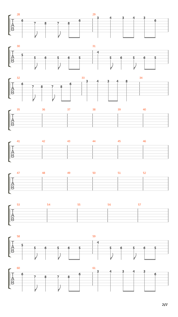 Spring For Livet Gottegris吉他谱