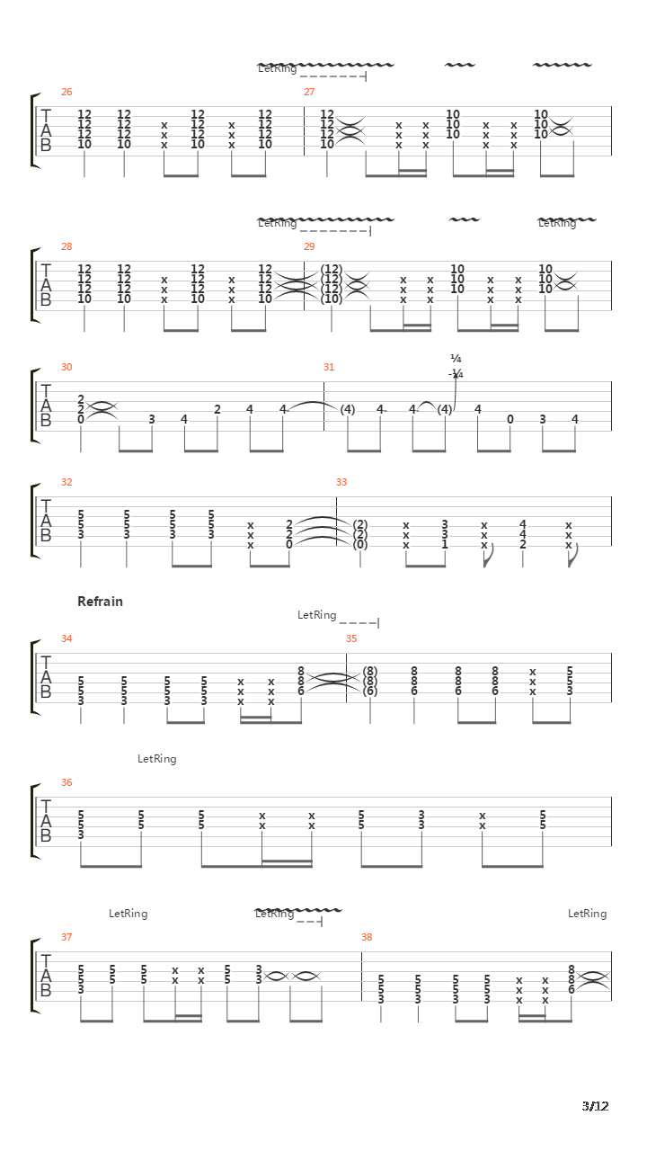 Been There Lately吉他谱