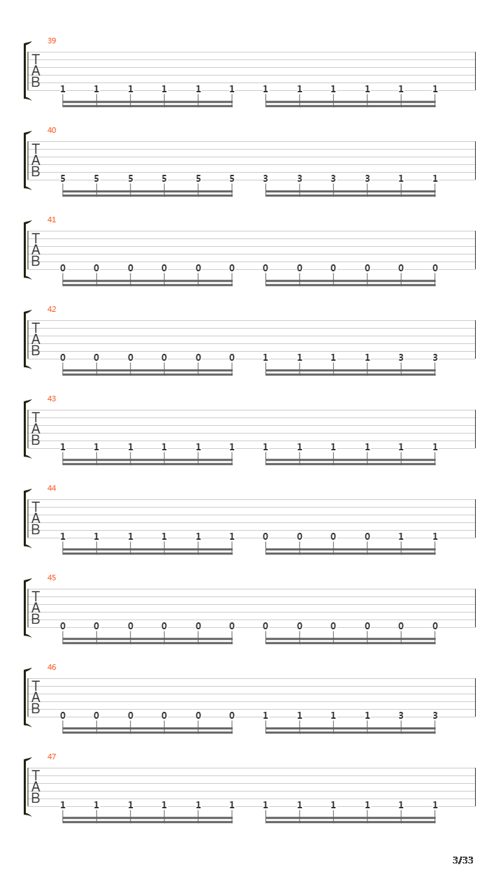 Desolate吉他谱
