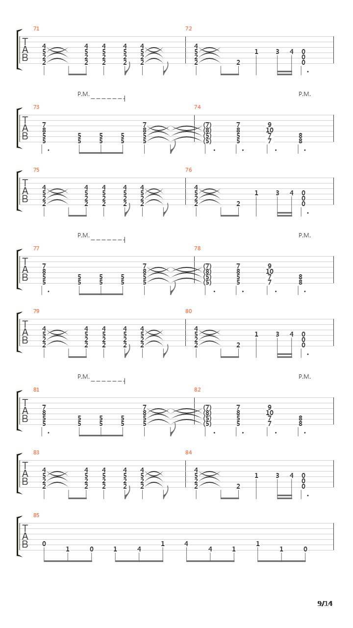 False Illumination吉他谱