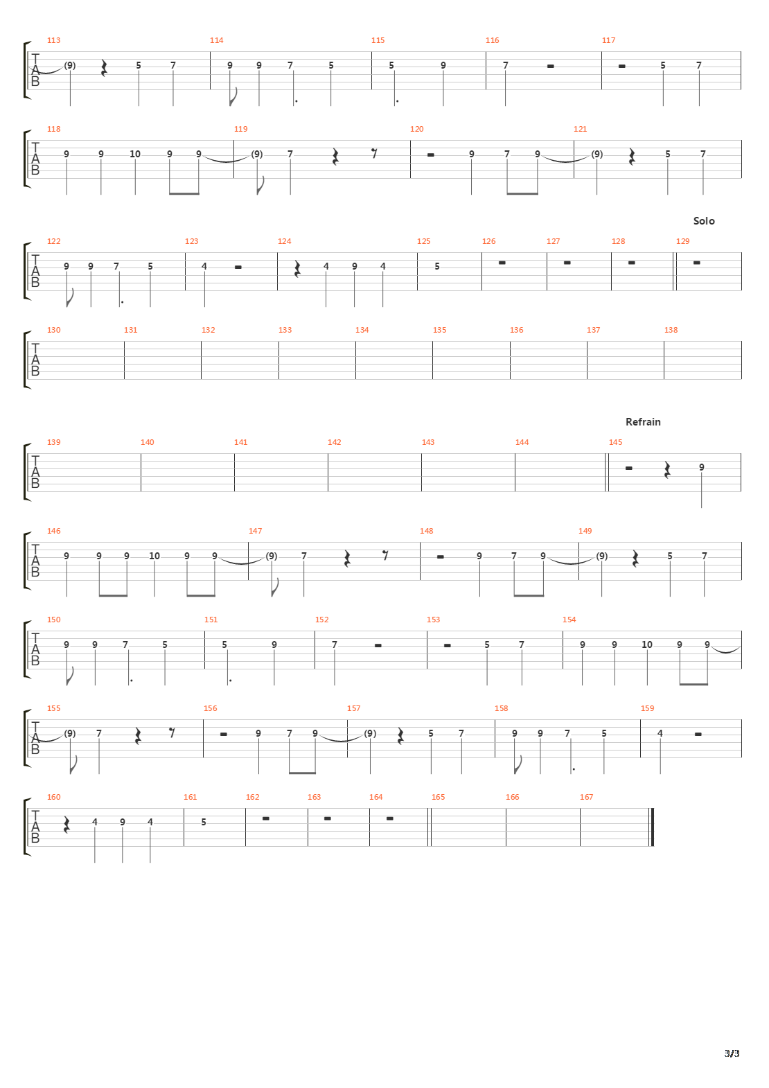 Albtraum吉他谱