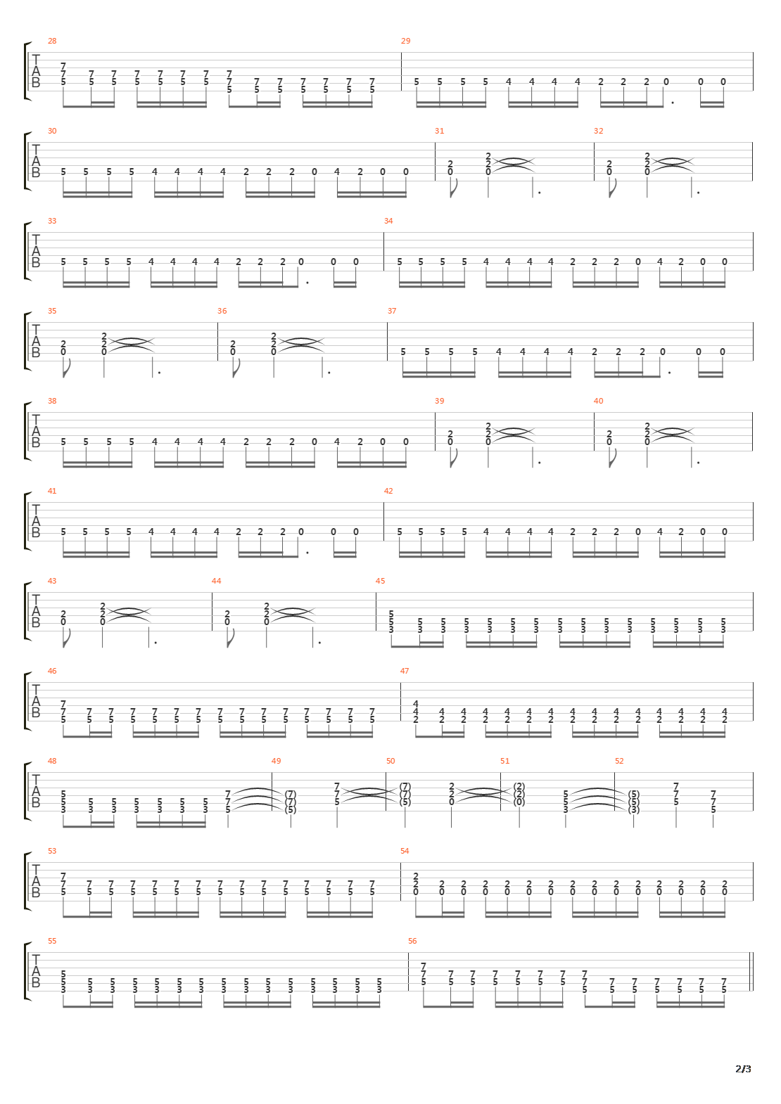 Gerechtigkeit吉他谱