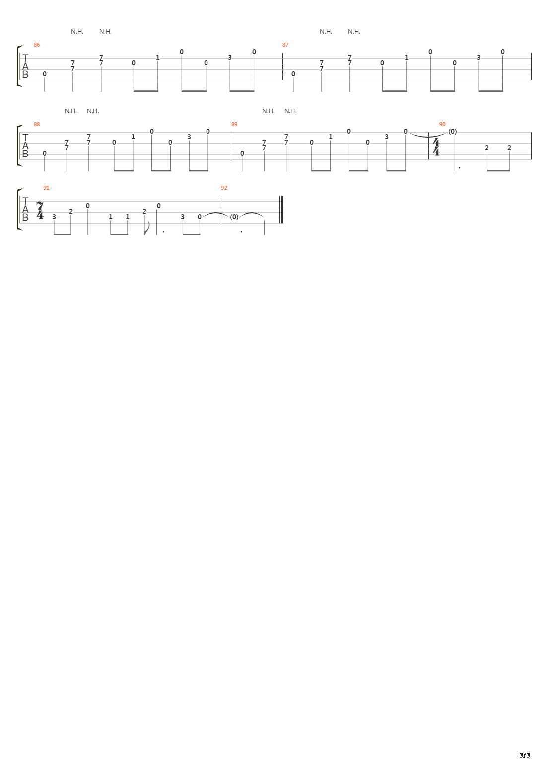 Breadcrumb Trail吉他谱