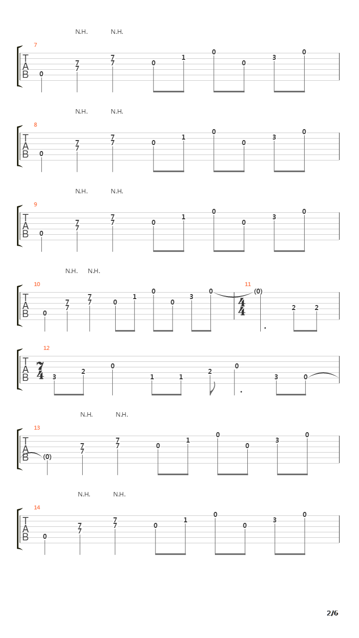 Breadcrumb Trail吉他谱