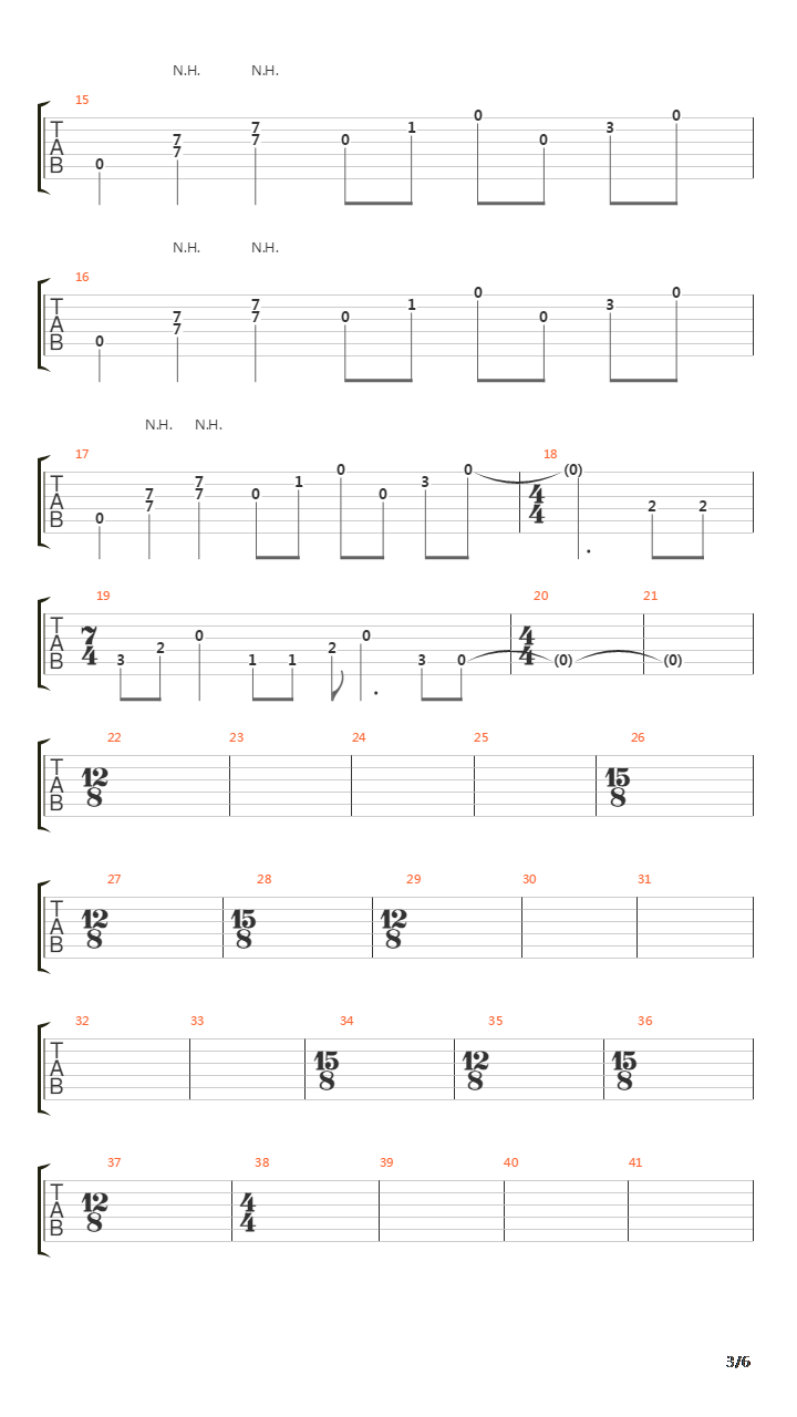 Breadcrumb Trail吉他谱