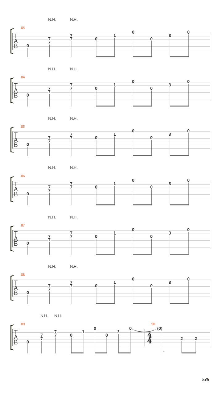 Breadcrumb Trail吉他谱