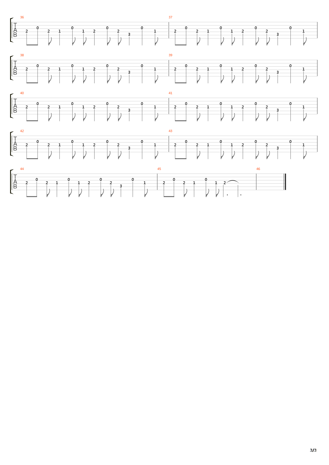 Darlene吉他谱