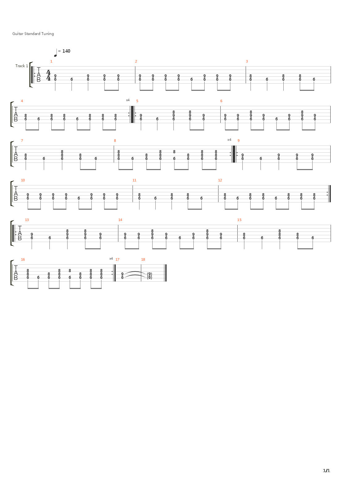 Dagger吉他谱